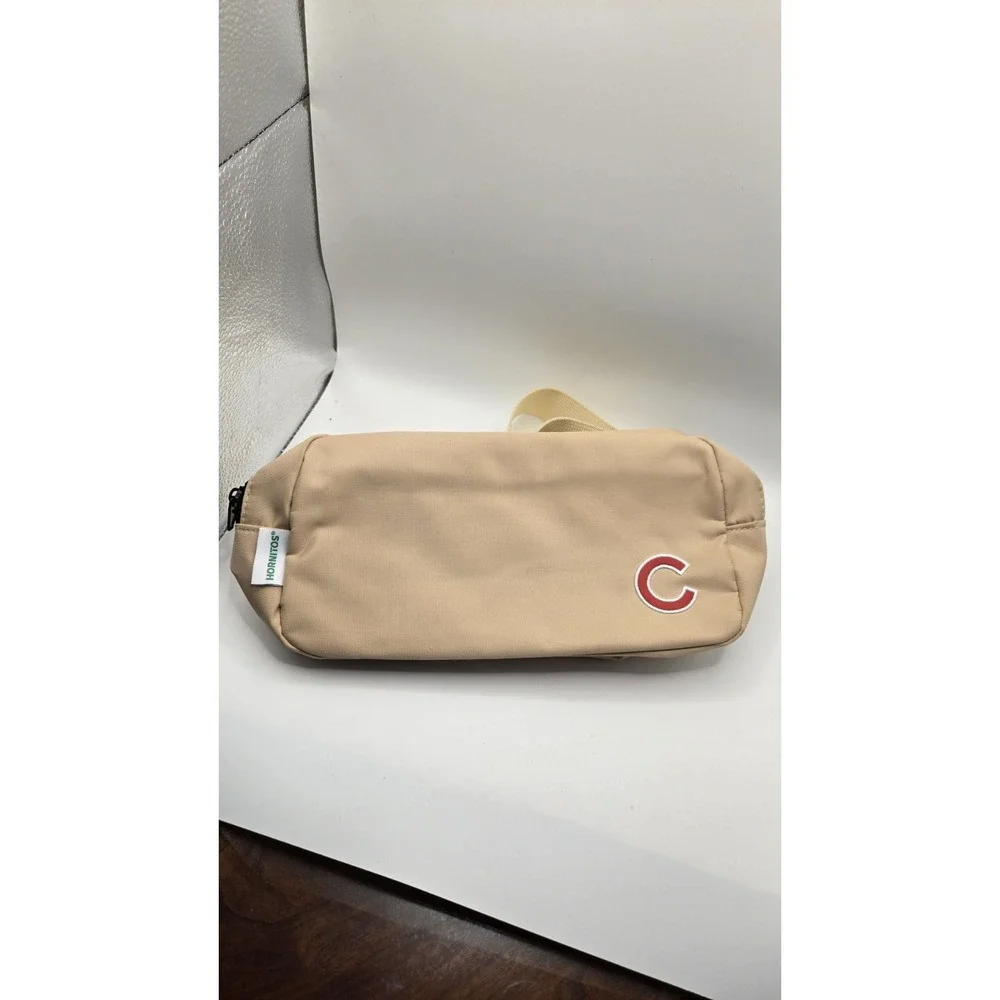 Chicago Cubs Hornitos Sling Bag Oversized Fanny Pack Crossbody Tan Hidden Carry